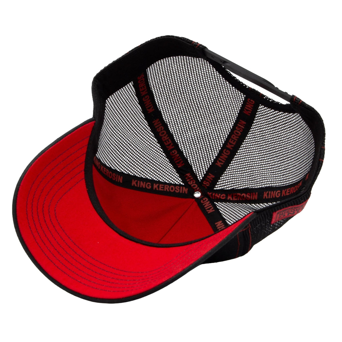 Herren Trucker Cap "Gashole" in Black – Cap von King Kerosin - Ansicht 4