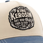 Herren Trucker Cap "Hot Rod" in Off White – Cap von King Kerosin - Ansicht 4