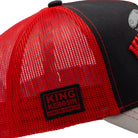 Herren Trucker Cap "Knucklehead" in Black & Red – Cap von King Kerosin - Ansicht 5