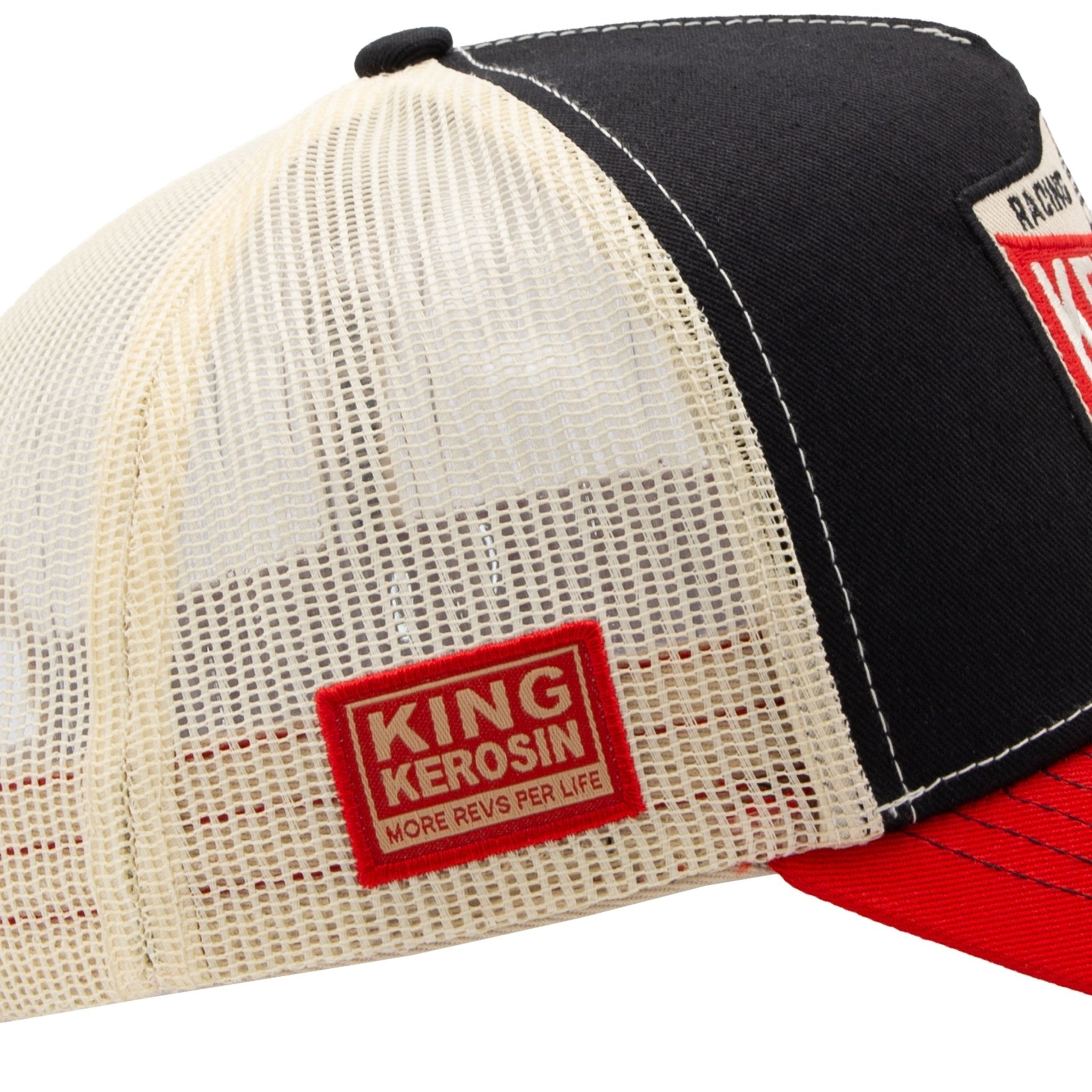 Herren Trucker Cap "Loud & Fast" in Black – Cap von King Kerosin - Ansicht 7