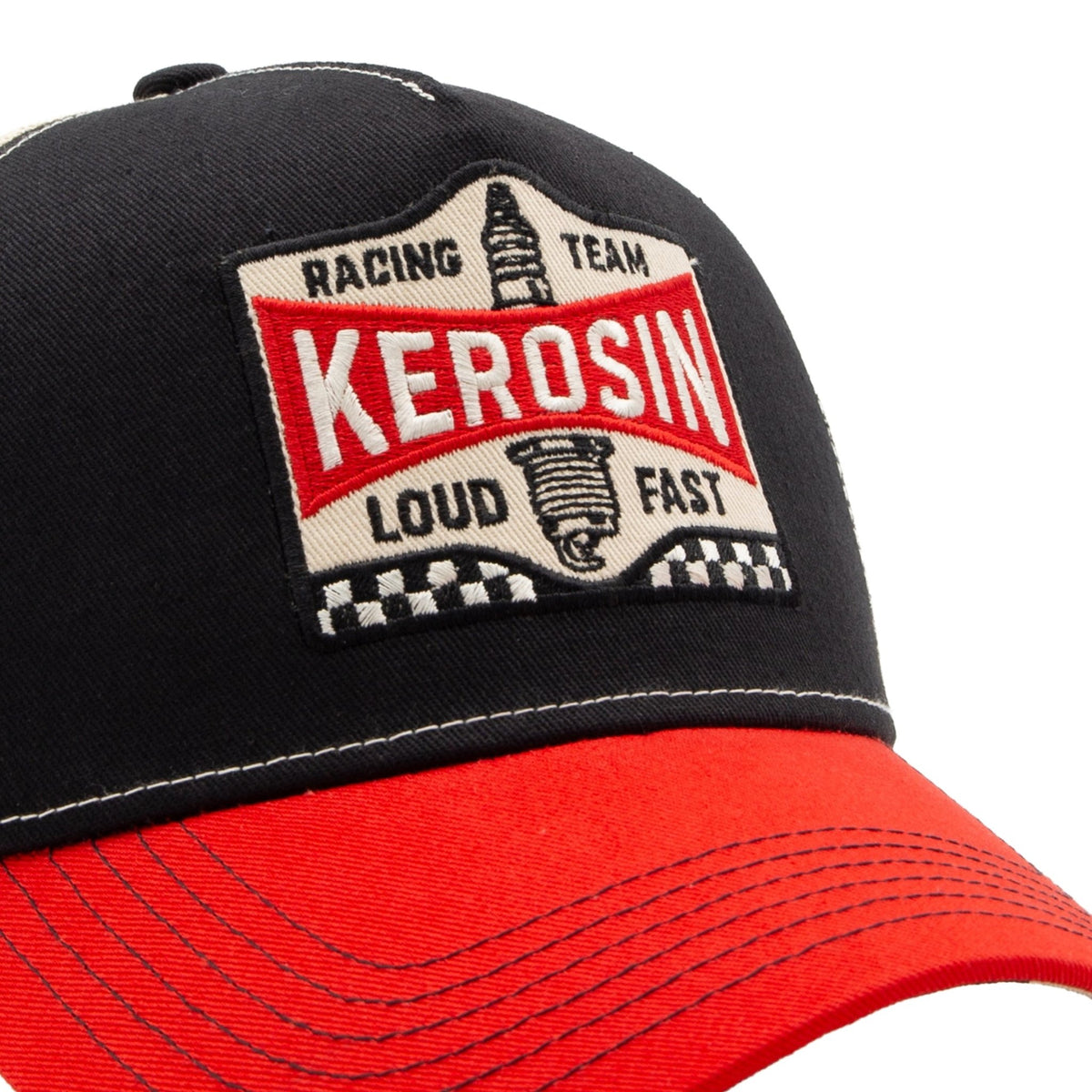 Herren Trucker Cap "Loud & Fast" in Black – Cap von King Kerosin - Ansicht 6