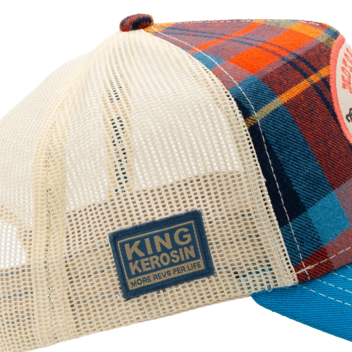 Herren Trucker Cap "Motor Garage" in Brown – Cap von King Kerosin - Ansicht 6