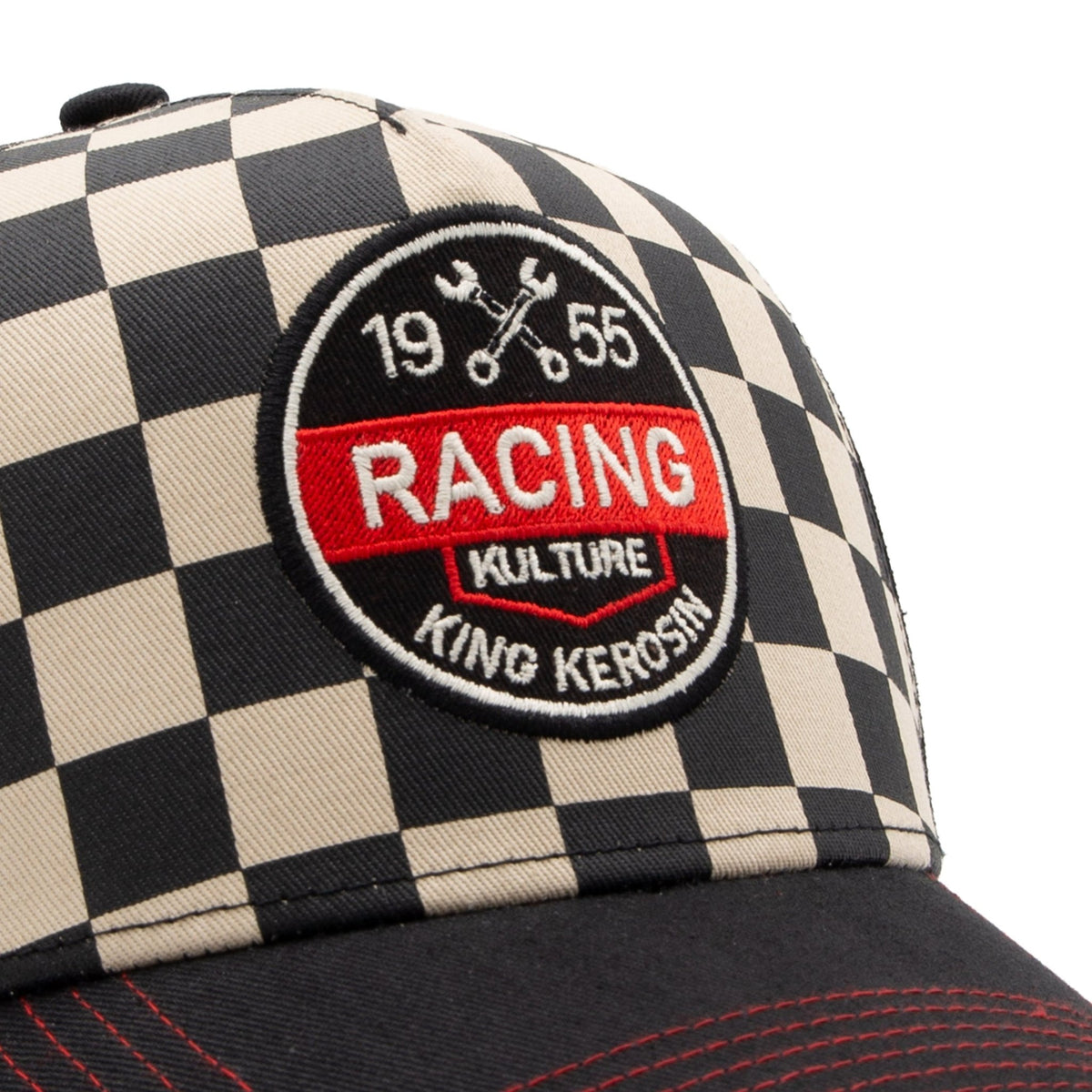 Herren Trucker Cap "Racing Kulture" in Black – Cap von King Kerosin - Ansicht 4