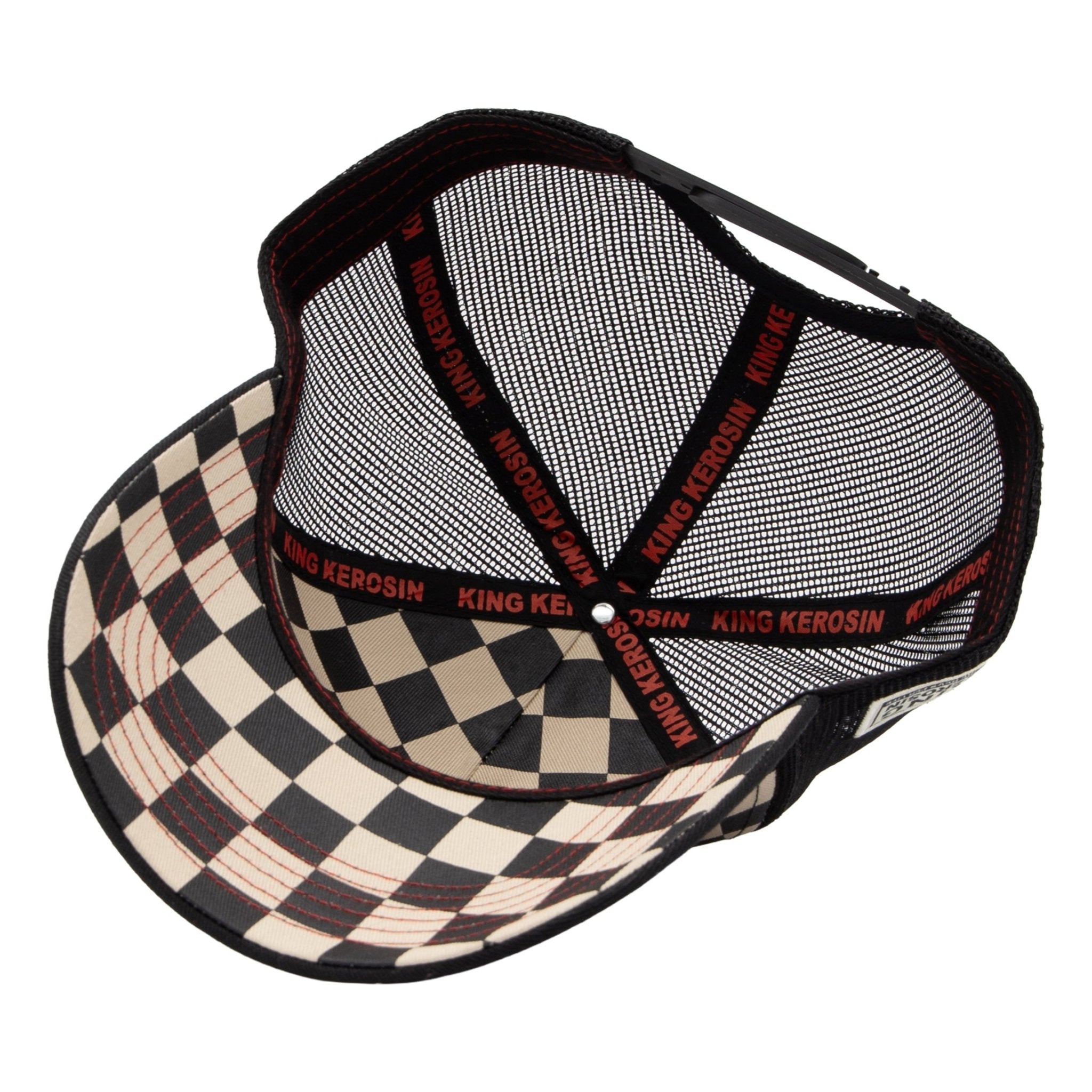 Herren Trucker Cap "Racing Kulture" in Black – Cap von King Kerosin - Ansicht 5