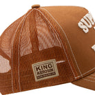 Herren Trucker Cap "Support Day Drinking" in Brown – Cap von King Kerosin - Ansicht 6