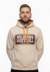 Hoodie «Sex Drugs & Rock 'N' Roll» Kapuzenpullover von King Kerosin