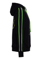 Hoodie 'Speedfreak V8' in Schwarz – Kapuzenpullover von King Kerosin - Ansicht 3