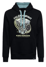 Hoodie «Unleash Spirit» Kapuzenpullover von King Kerosin