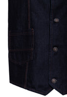 Jeans Weste in Denim Westen von King Kerosin