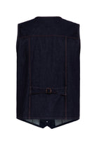 Jeans Weste in Denim Westen von King Kerosin