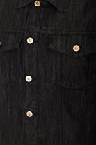 King Kerosin - Jeans Weste mit Rückenprint