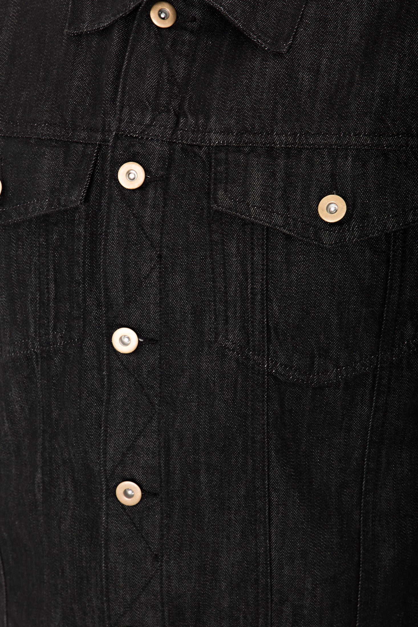King Kerosin - Jeans Weste mit Rückenprint