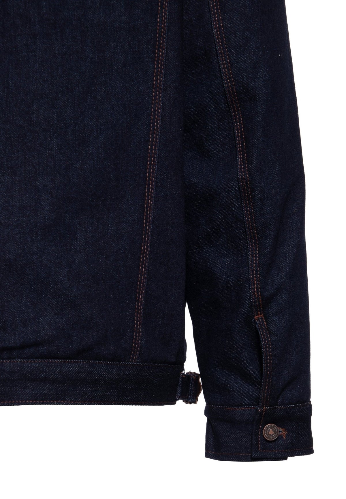 Jeansjacke 'Cowhide' in Dunkelblau – Jeansjacken von King Kerosin - Ansicht 11