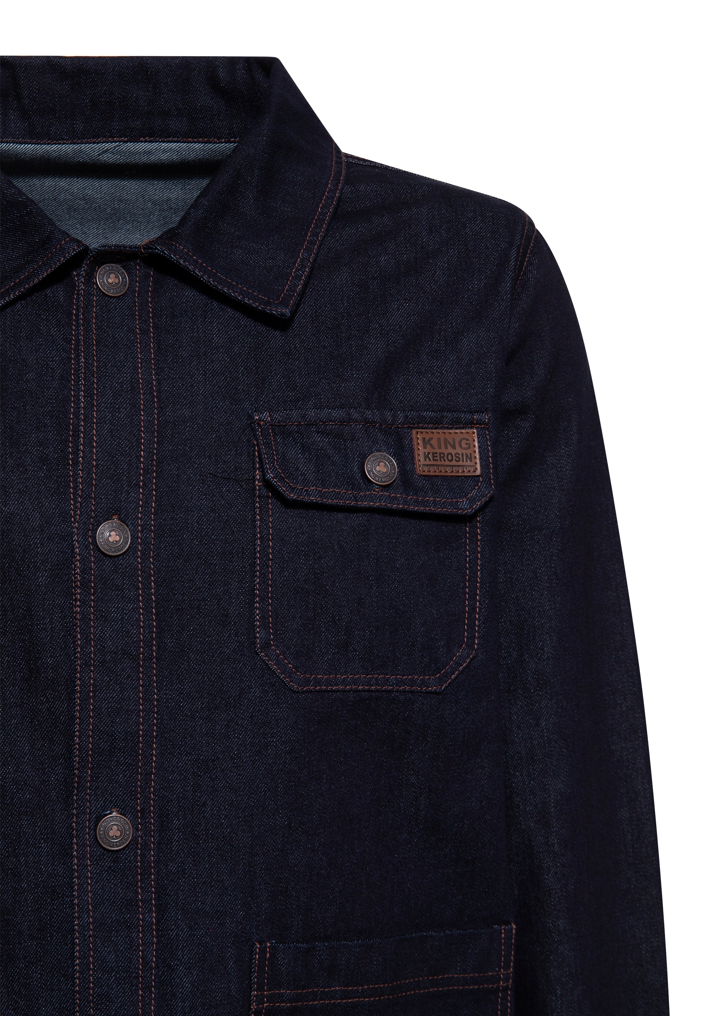 Jeansjacke in Denim Jeansjacken von King Kerosin