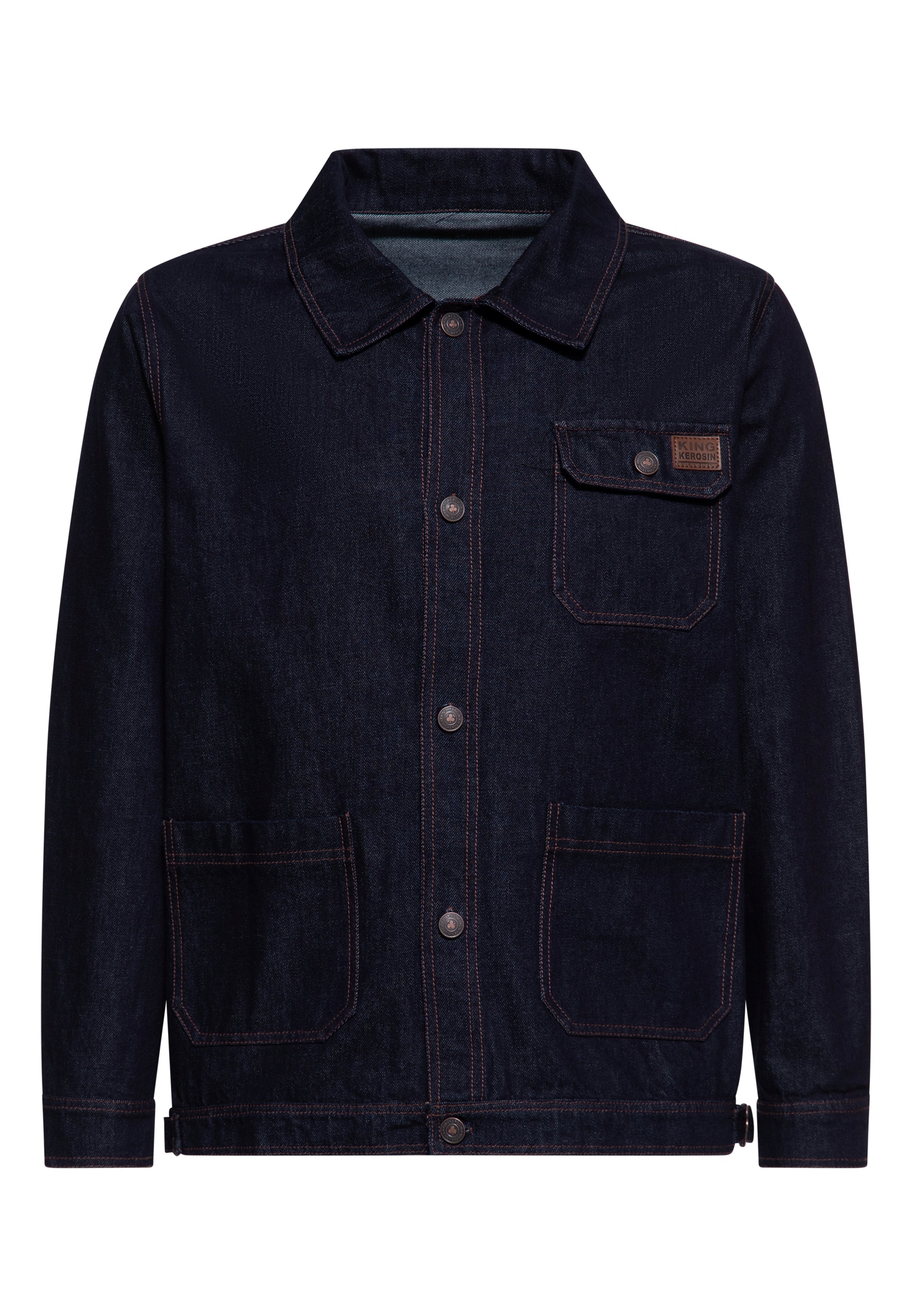 Jeansjacke in Denim Jeansjacken von King Kerosin