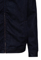 Jeansjacke in Dunkelblau – Jeansjacken von King Kerosin - Ansicht 4
