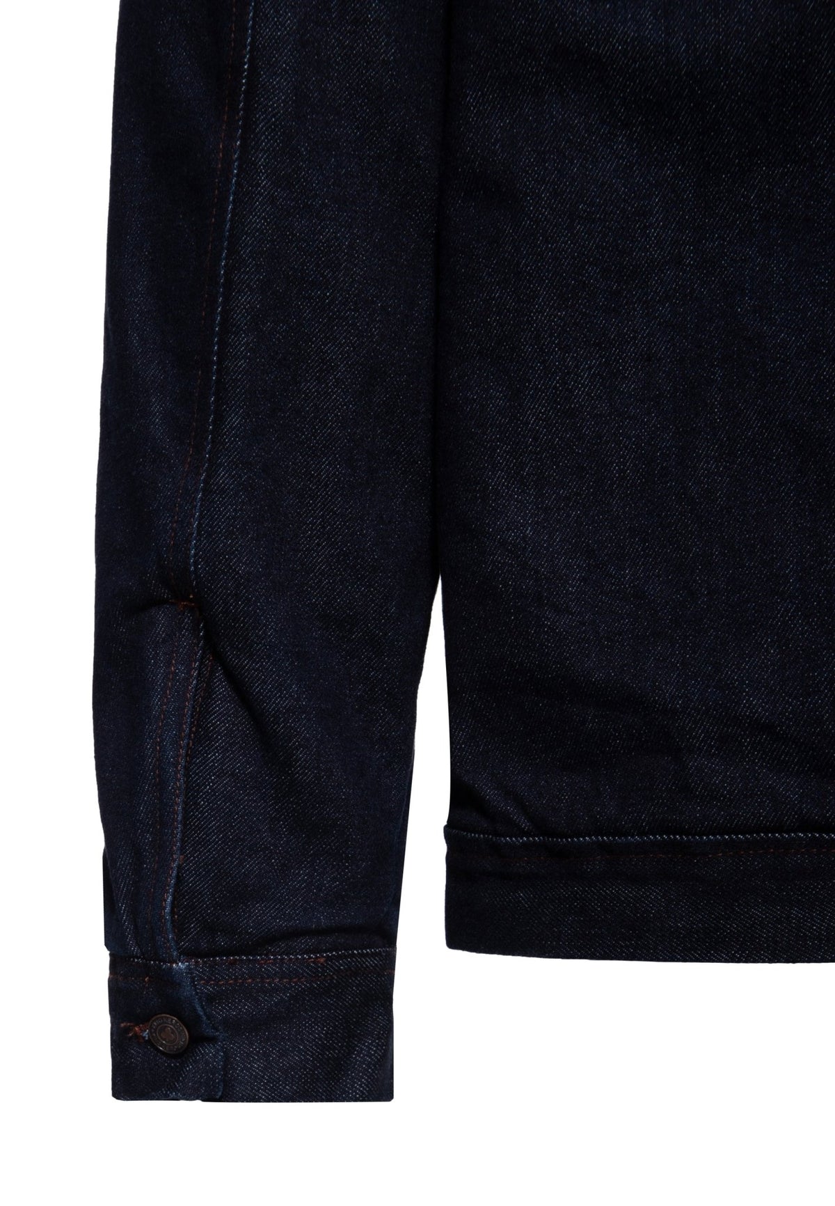 Jeansjacke in Dunkelblau – Jeansjacken von King Kerosin - Ansicht 5