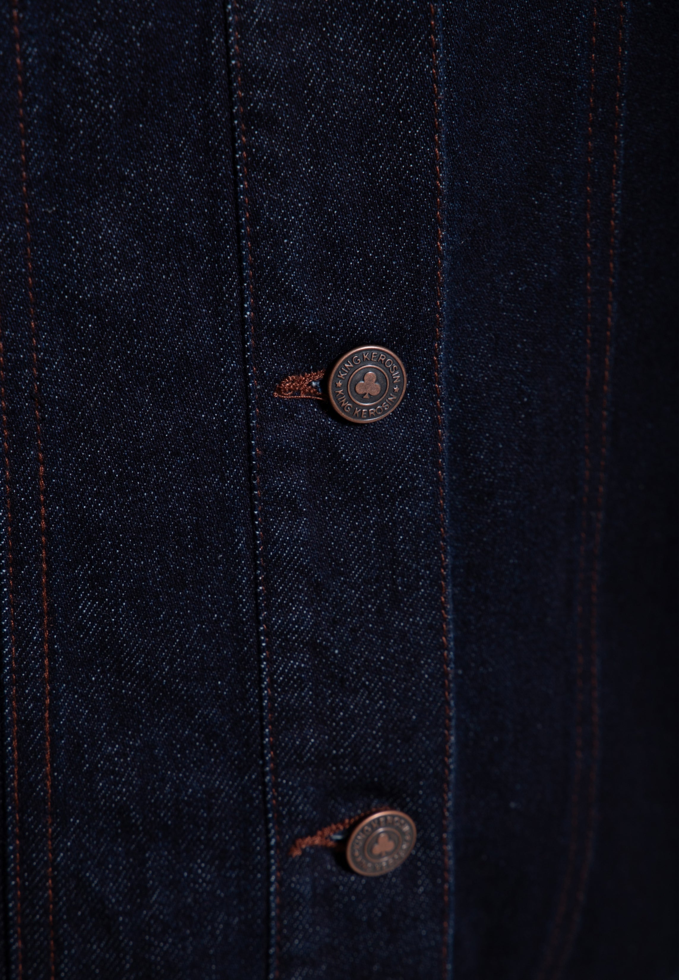 Jeansweste 'Ride Fast Die Last' in Denim Westen von King Kerosin