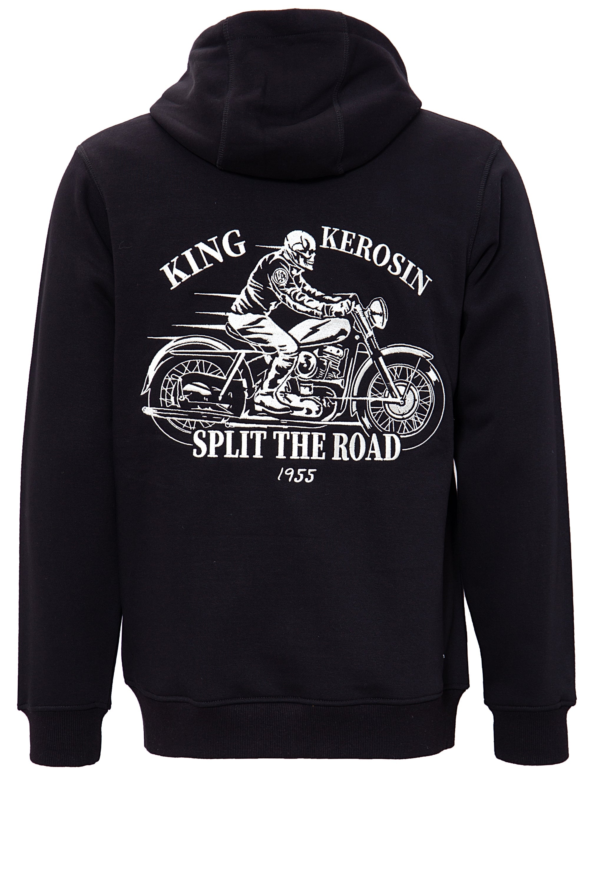 King Kerosin - Kapuzenjacke mit Kordelzug «Split the Road»