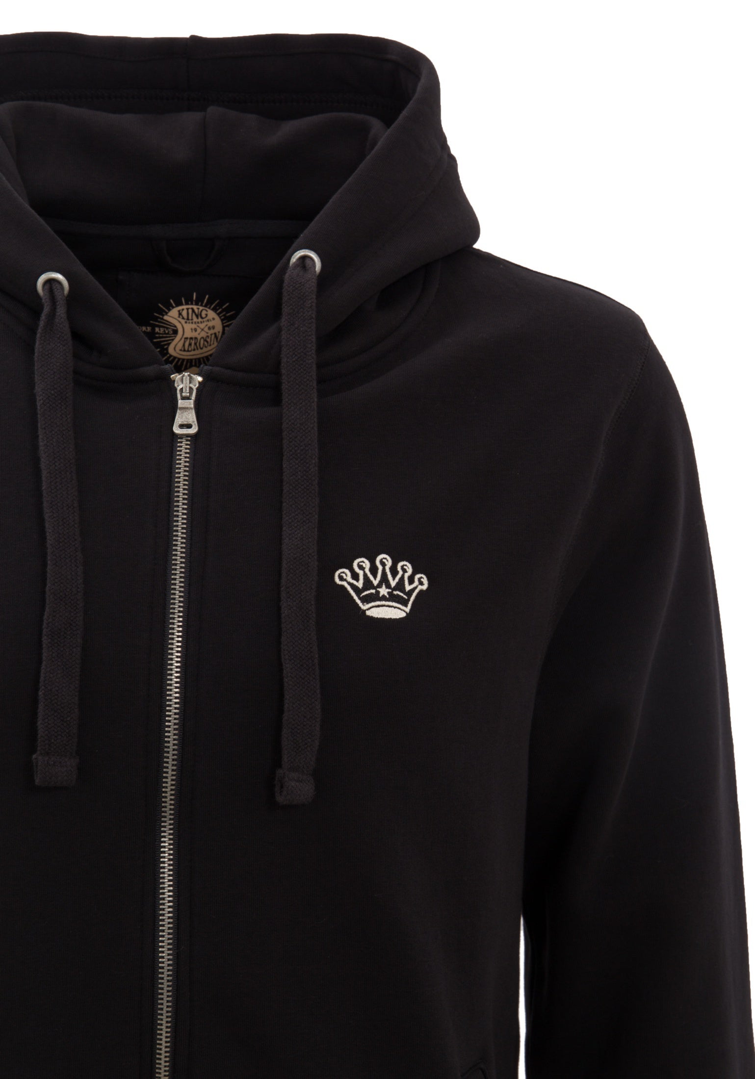 King Kerosin - Kapuzenjacke mit Logostickerei