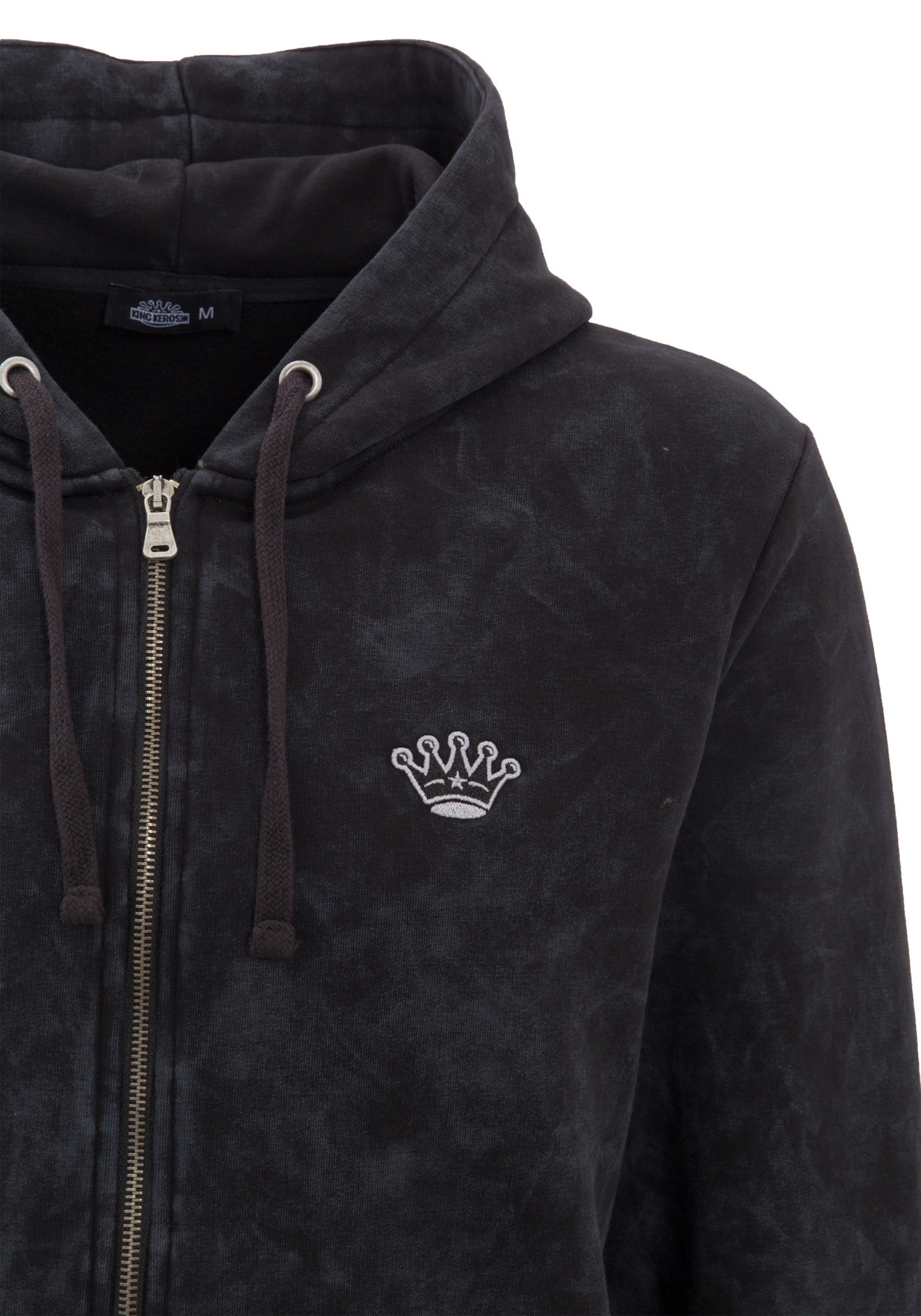 King Kerosin - Kapuzenjacke mit Marble Waschung