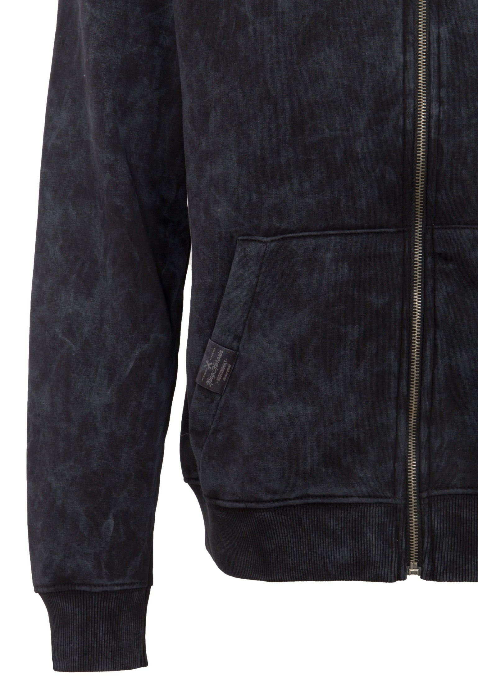 King Kerosin - Kapuzenjacke mit Marble Waschung