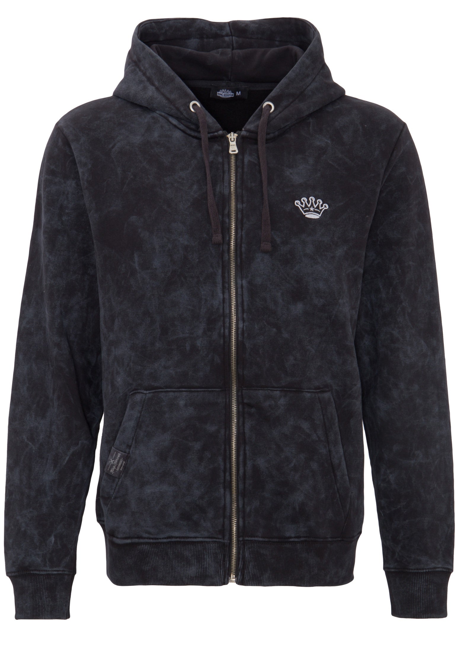 King Kerosin - Kapuzenjacke mit Marble Waschung