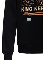 Kapuzenpullover 'Detroit Motorshow' in Schwarz – Kapuzenpullover von King Kerosin - Ansicht 4