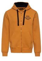 Kapuzensweatjacke 'Fuck The Fucking Rules' in Senf Sweatjacken von King Kerosin