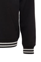 King Kerosin - Kapuzensweatjacke im College Look mit Patch und Rückenprint «Speedfreak»