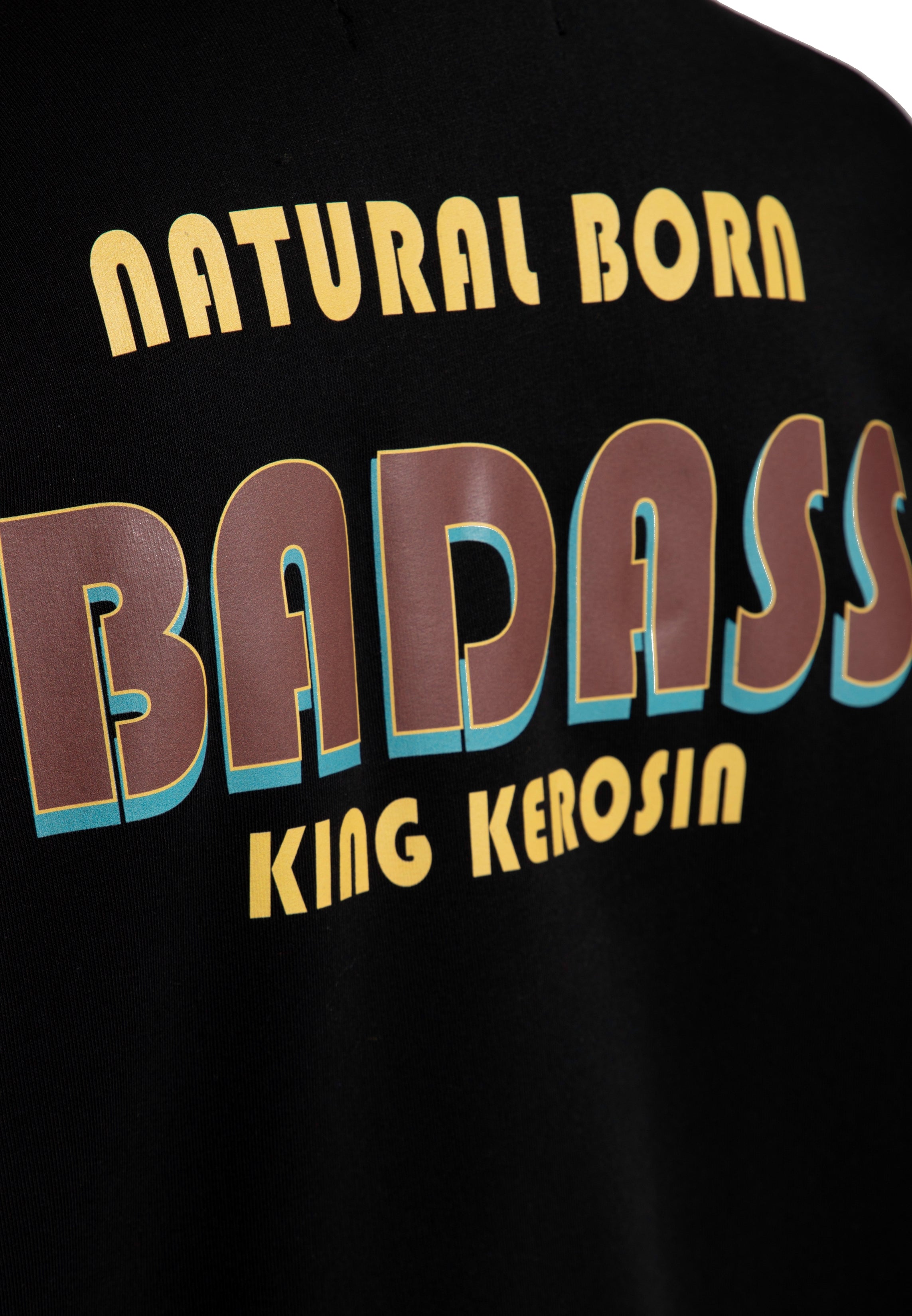 King Kerosin - Kapuzensweatjacke «Natural Born Badass»