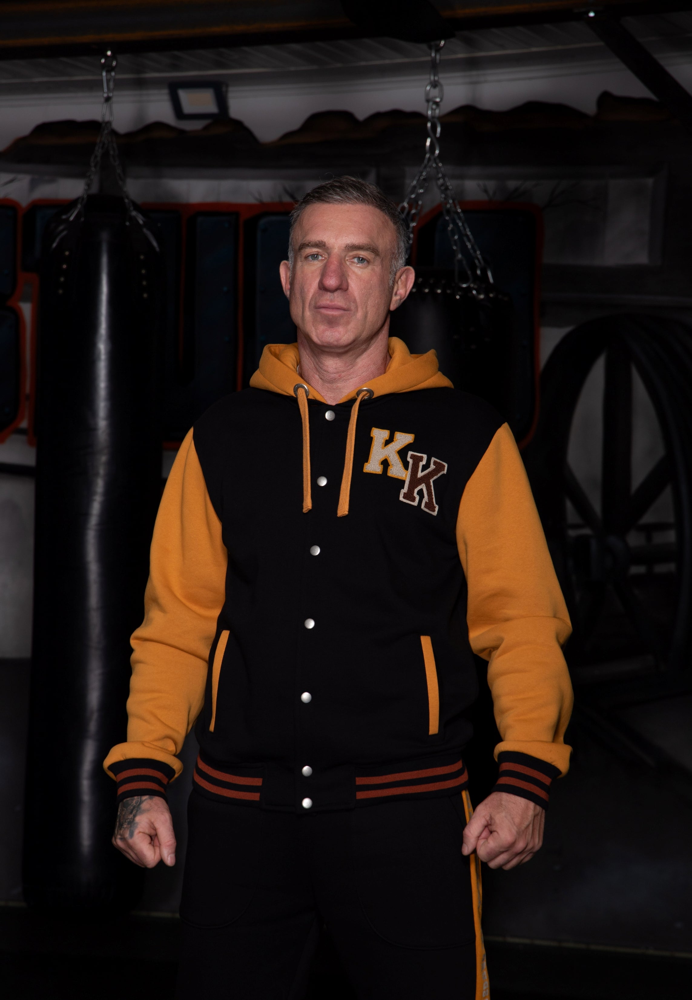 King Kerosin - Kapuzensweatjacke «Natural Born Badass»