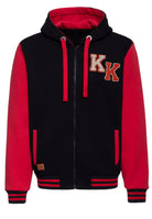 Kapuzensweatjacke 'Never Fuck A Fucker' in Schwarz Sweatjacken von King Kerosin