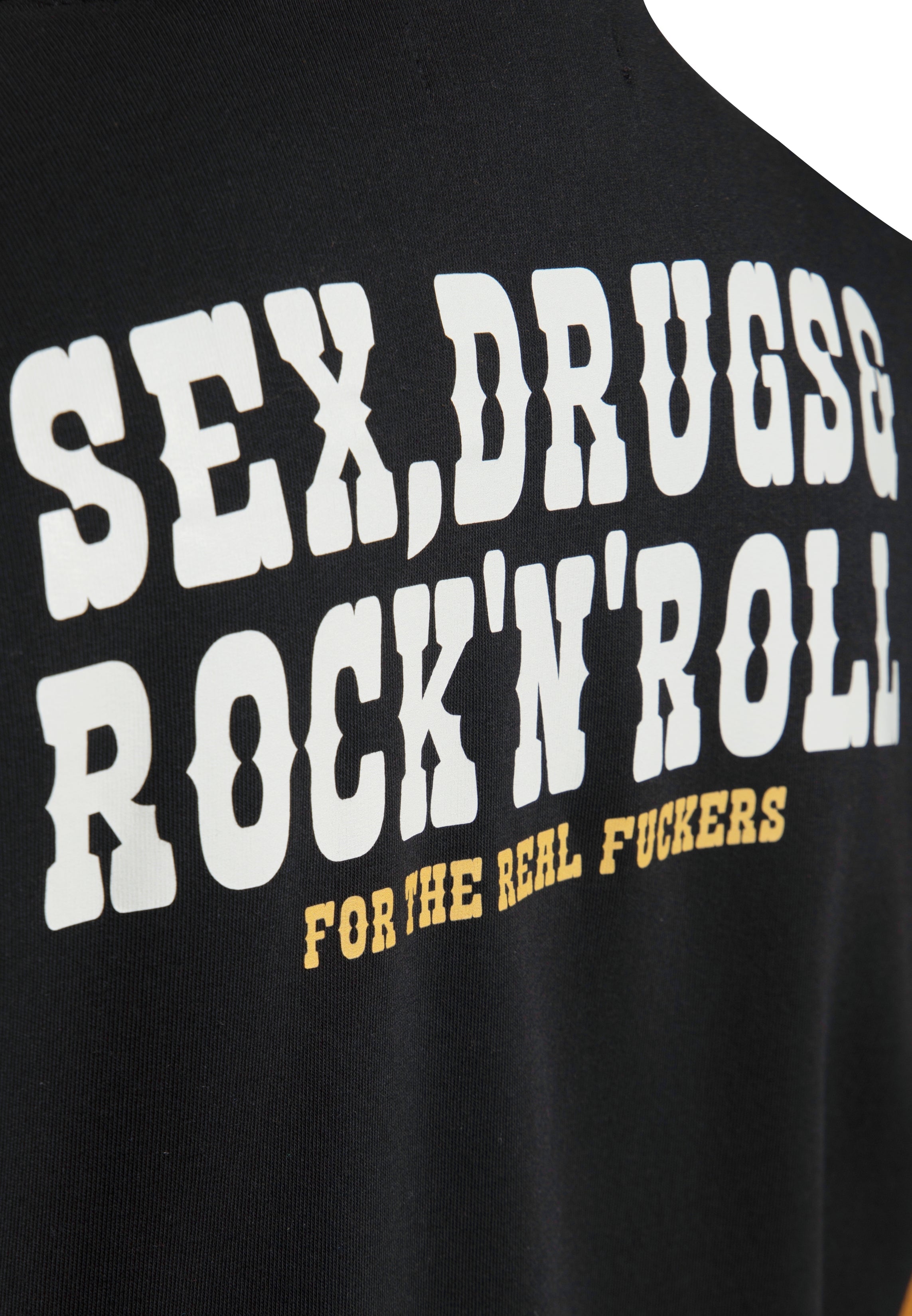 Kapuzensweatjacke «Sex, Drugs & Rock 'n' Roll» Sweatjacken von King Kerosin