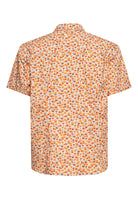Kurzarmhemd 'Citrus Cocktail' in Orange Hemden - Kurzarm von King Kerosin