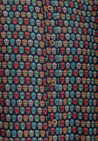 Kurzarmhemd 'Sugar Skull' in Schwarz Hemden - Kurzarm von King Kerosin