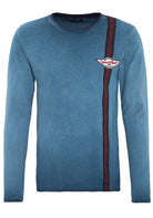 King Kerosin - Langarm Shirt in Oil - Washed Optik «Hot Rod»