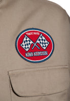 Langarmhemd 'Adrenaline Rush' in Khaki – Hemden - Langarm von King Kerosin - Ansicht 4