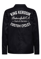 Langarmhemd 'Custom Cycles' in Schwarz – Hemden - Langarm von King Kerosin - Ansicht 2
