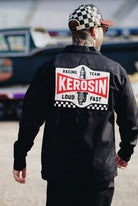 Langarmhemd 'Kerosin Racing Team' in Schwarz – Hemden - Langarm von King Kerosin - Ansicht 1