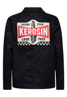 Langarmhemd 'Kerosin Racing Team' in Schwarz – Hemden - Langarm von King Kerosin - Ansicht 2