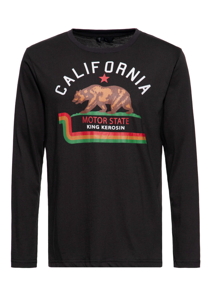 Queen Kerosin Langarmshirt «California»