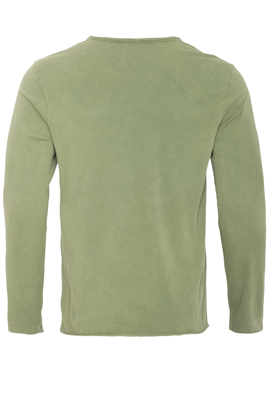 King Kerosin - Langarmshirt im Used - Look mit Print «Fast Wheels»