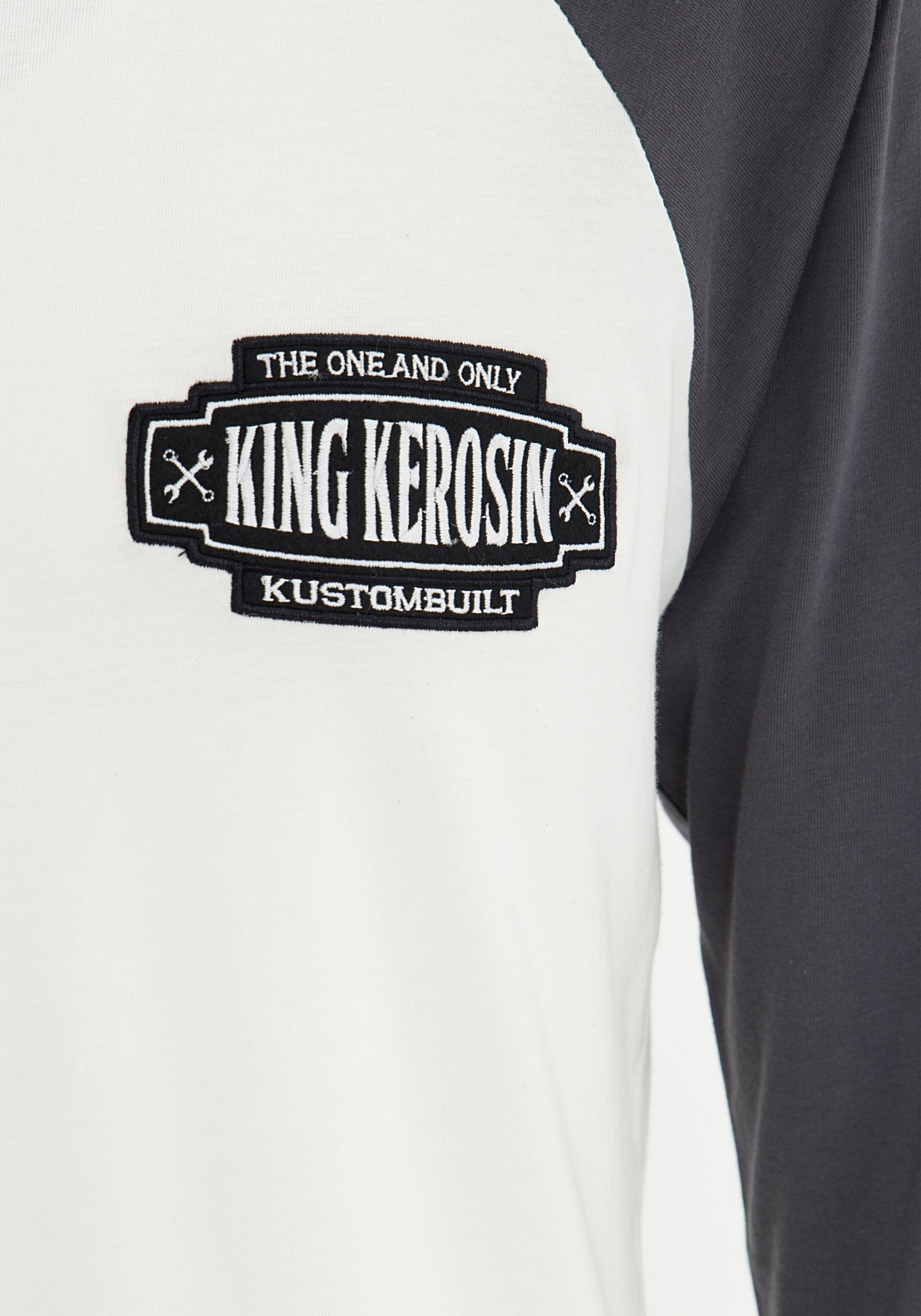 King Kerosin - Langarmshirt mit Brust - und Ärmelpatch