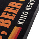 Motorradmatte 'Titties, Beer & Choppers' in Schwarz – Motorradmatte von King Kerosin - Ansicht 5