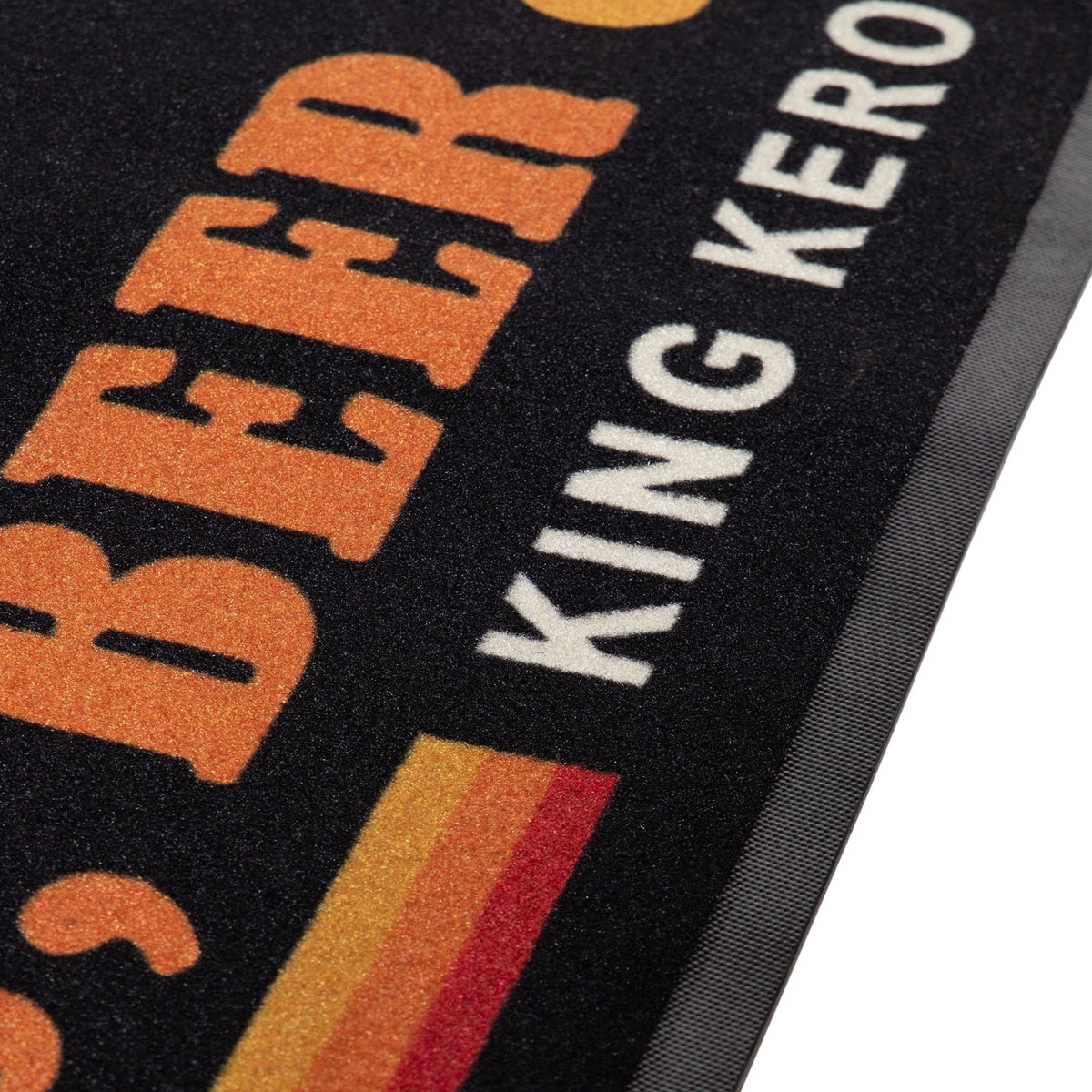 Motorradmatte 'Titties, Beer & Choppers' in Schwarz – Motorradmatte von King Kerosin - Ansicht 5