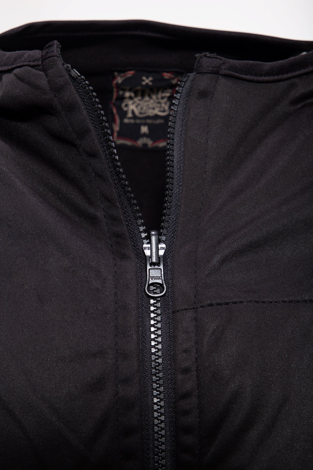 King Kerosin - Outdoor Funktionshemd mit separatem Softshell - Futter und Stickerei «Gas or Die»