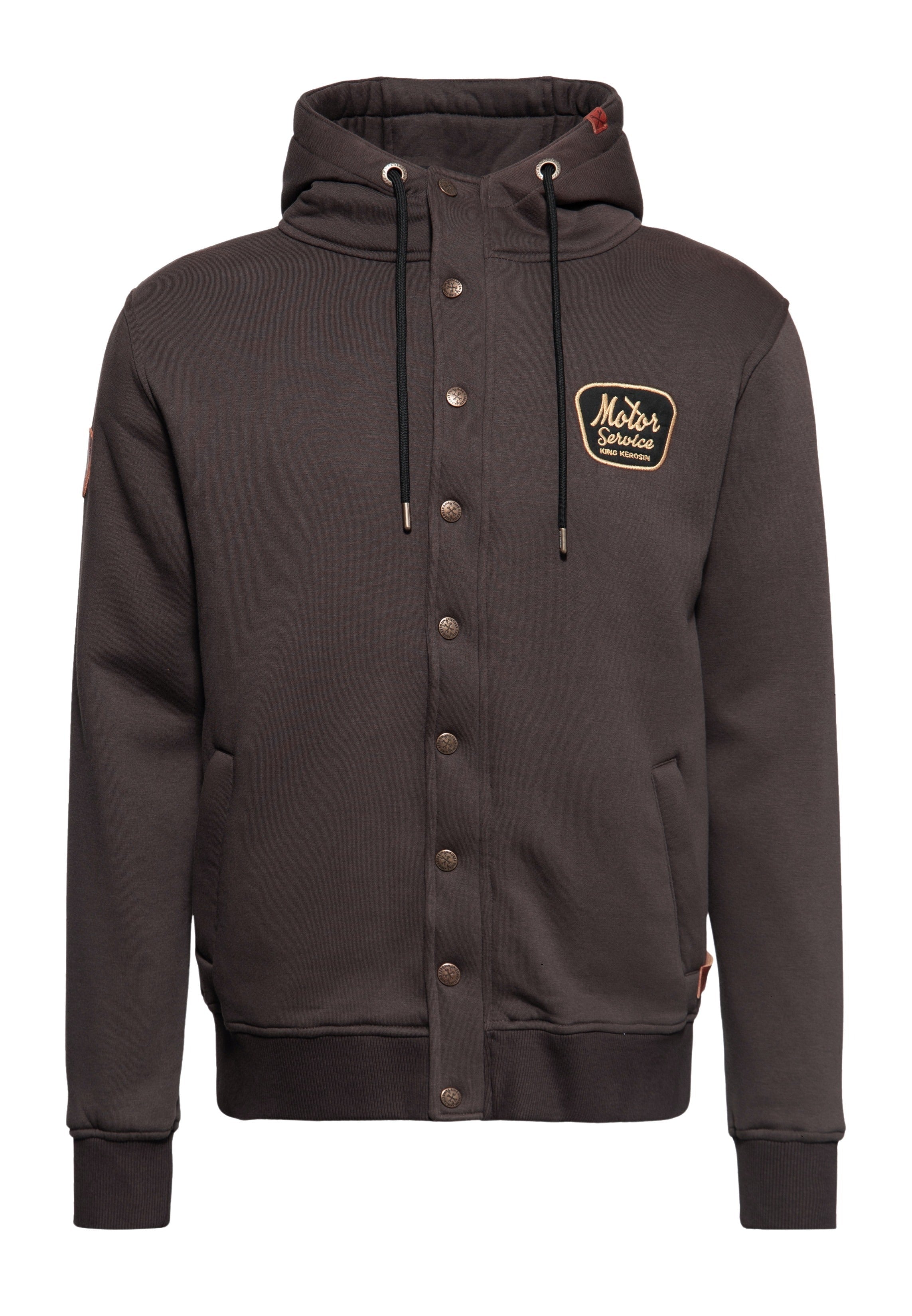 Outdoor Sweatjacke «KK Adventure Gear - Detroit Motor Service» Sweatjacken von King Kerosin
