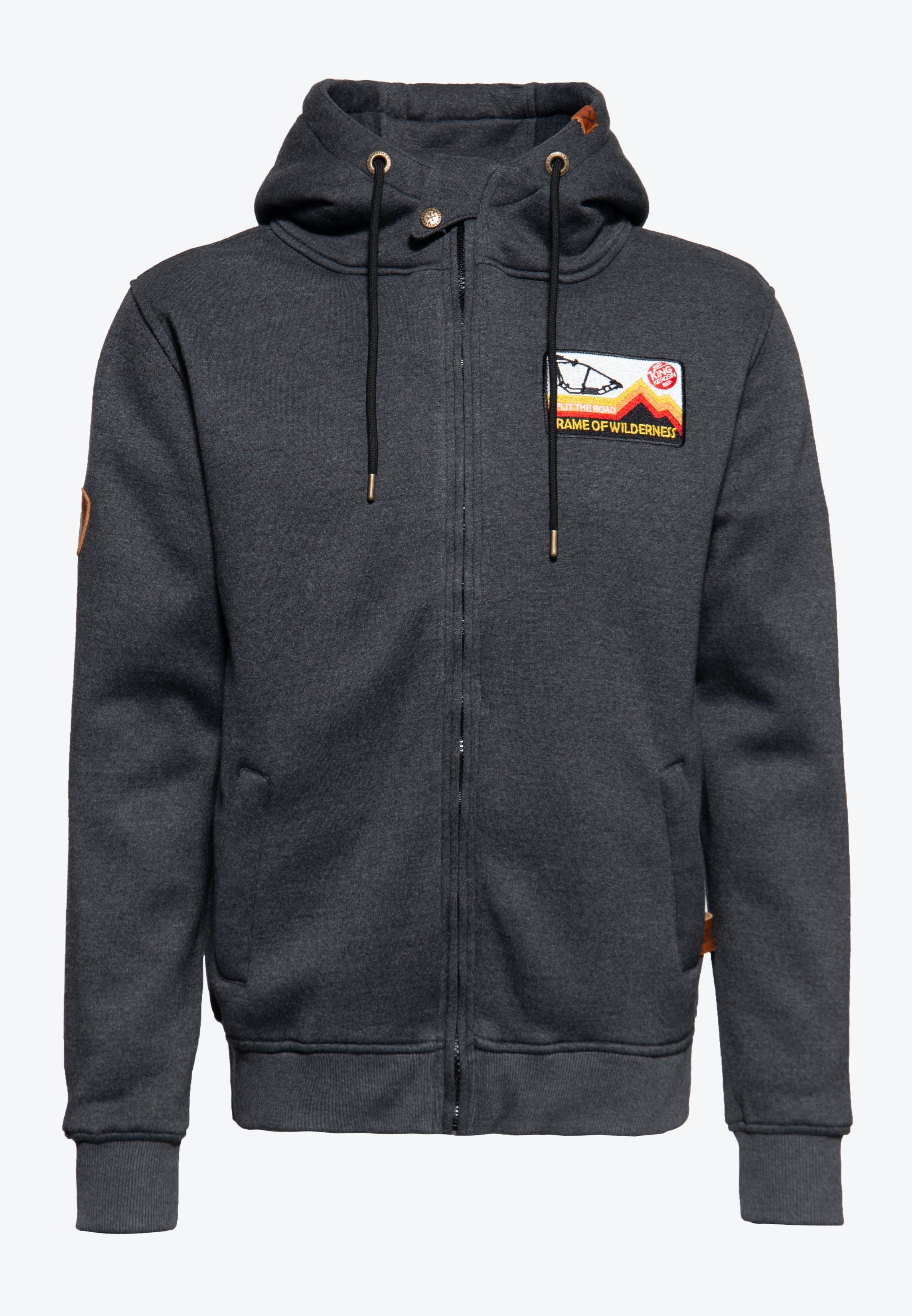 Outdoor Sweatjacke «K.K. Adventure Gear - Frame of Wilderness» Sweatjacken von King Kerosin
