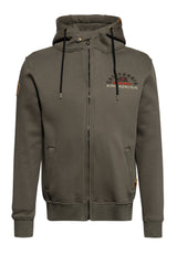 Outdoor Sweatjacke «KK Adventure Gear - Motor State California» Sweatjacken von King Kerosin
